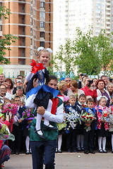 Image showing The Knowledge Day in Russia