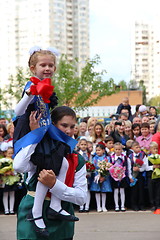 Image showing The Knowledge Day in Russia