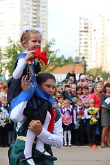 Image showing The Knowledge Day in Russia