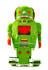 Image showing green robot