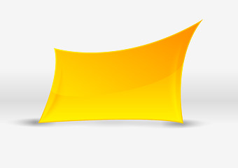 Image showing Abstract bright vector curve poster