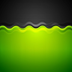 Image showing Abstract corporate bright background with wave