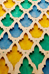 Image showing   in morocco africa  ceramic abstract