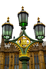 Image showing europe in   london lantern and abstract illumination