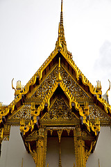 Image showing asia  thailand  in  bangkok  rain   temple   colors religion  mo