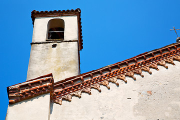 Image showing ancien   in italy europe old  stone and bell