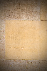 Image showing brick in london   the    abstract    texture of a ancien wall an