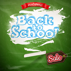 Image showing Back to School marketing background. EPS 10