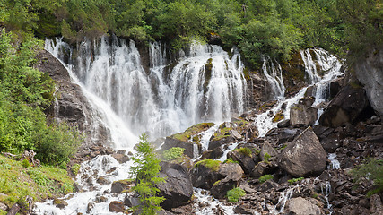 Image showing Waterfall in the forest