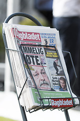 Image showing Newspaper Rack