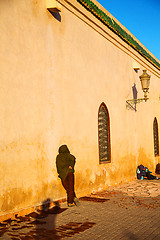 Image showing tile roof  moroccan old   antique city