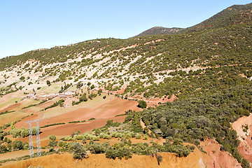 Image showing dades valley in  electrical line 