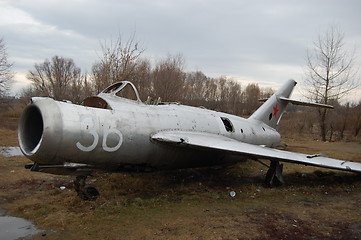 Image showing Old jet