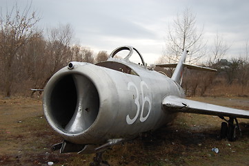 Image showing Old jet
