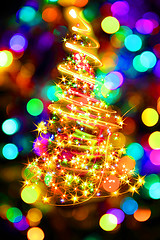 Image showing christmas tree