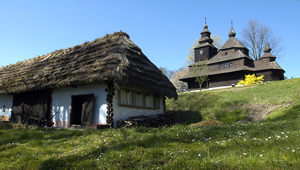 Image showing old slovak village