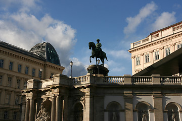 Image showing Albertina art gallery in Wien