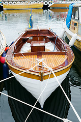 Image showing old open boat