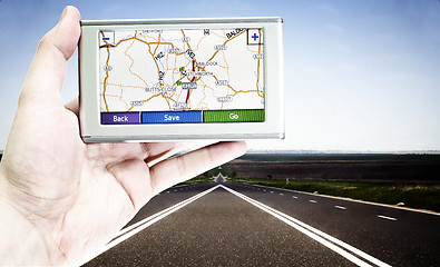 Image showing GPS screen