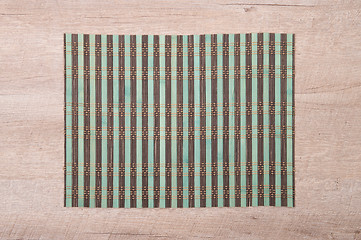 Image showing Bamboo place mat