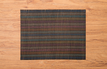 Image showing Bamboo place mat