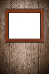 Image showing Old picture frame