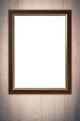 Image showing Old picture frame