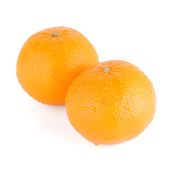 Image showing Ripe tangerine or mandarin