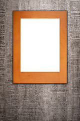 Image showing Old picture frame