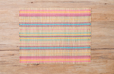 Image showing Bamboo place mat