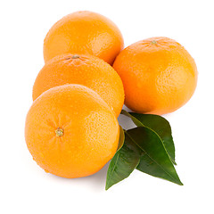 Image showing Ripe tangerine or mandarin