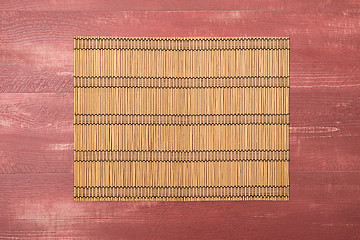 Image showing Bamboo place mat