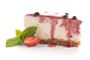 Image showing Cheese Cake slice