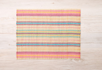 Image showing Bamboo place mat