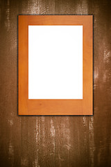 Image showing Old picture frame