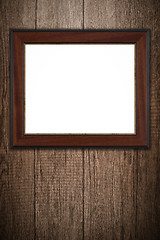 Image showing Old picture frame