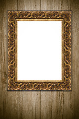 Image showing Old picture frame