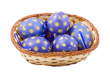 Image showing Decorated Easter Eggs