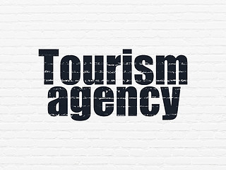 Image showing Tourism concept: Tourism Agency on wall background