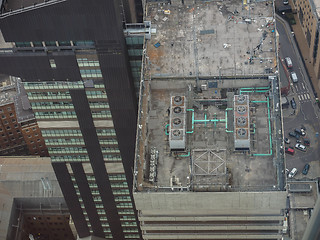 Image showing Aerial view of London