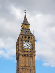 Image showing Big Ben in London