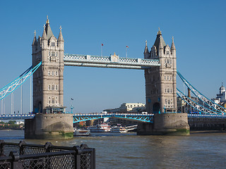 Image showing Tower Bridge in London