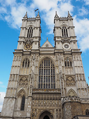 Image showing Westminster Abbey in London