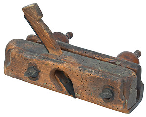 Image showing Carpenter Plane Cutout