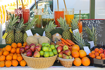 Image showing Fruit Juice Bar