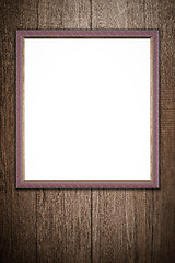 Image showing Old picture frame