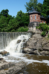 Image showing Waterfall in Vanhankaupunginkoski, Helsinki, Finland