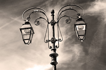 Image showing abstract europe in     italy lantern and  illumination