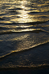 Image showing   kho tao bay abstract of   gold orange line