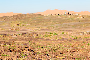 Image showing sahara africa in morocco the old contruction  